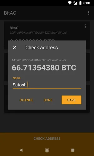 BitAC  Bitcoin Address Checker